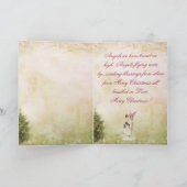 ヴィンテージビクトリアンクリスマスカード シーズンカード (内部)