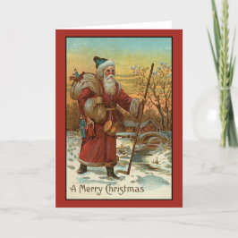 ヴィンテージビクトリアンクリスマスカード シーズンカード