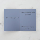 ヴィンテージビクトリアンクリスマスホリデーパーティー招待状 招待状 (内部)