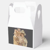 ヴィンテージビクトリアンクリスマスホリデーパーティー フェイバーボックス (オープン)