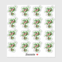 ヴィンテージビクトリアンクリスマス封筒用シール