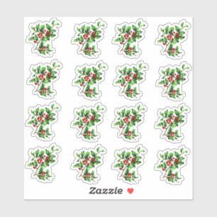 ヴィンテージビクトリアンクリスマス封筒用シール シール