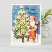 ヴィンテージビクトリアンクリスマス カード (スタンド正面)