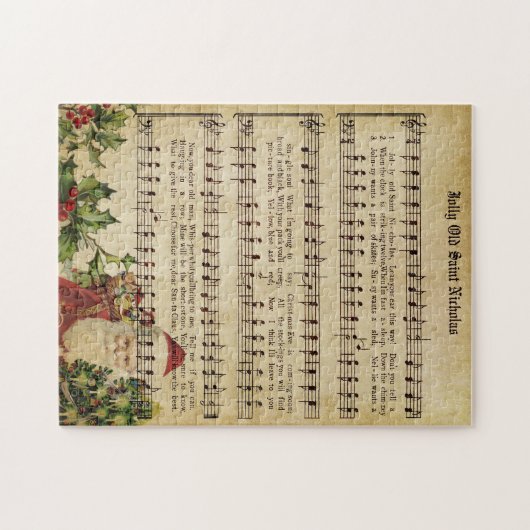 ヴィンテージビクトリアンクリスマス ジグソーパズル (横)