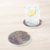 ヴィンテージビクトリアンクリスマス、パーティーの人々 コースター (側面)