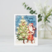 ヴィンテージビクトリアンクリスマス ポストカード (スタンド正面)