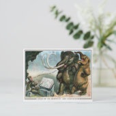 ヴィンテージビクトリアンクリスマス ポストカード (スタンド正面)