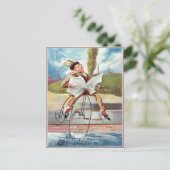 ヴィンテージビクトリアンクリスマス ポストカード (スタンド正面)