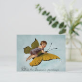 ヴィンテージビクトリアンクリスマス ポストカード (スタンド正面)