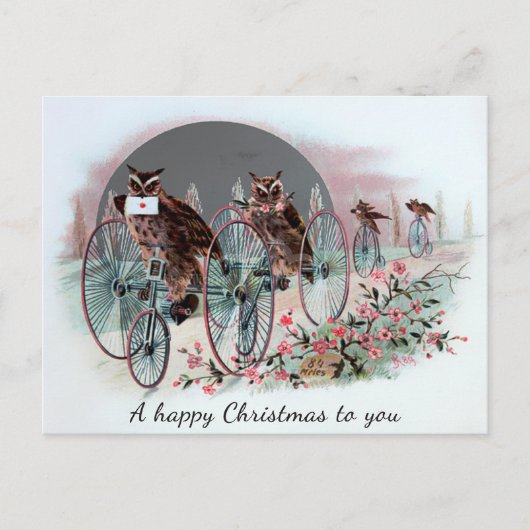 ヴィンテージビクトリアンクリスマス ポストカード (正面)