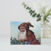 ヴィンテージビクトリアンクリスマス ポストカード (スタンド正面)