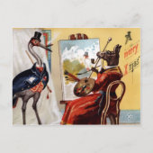 ヴィンテージビクトリアンクリスマス ポストカード (正面)