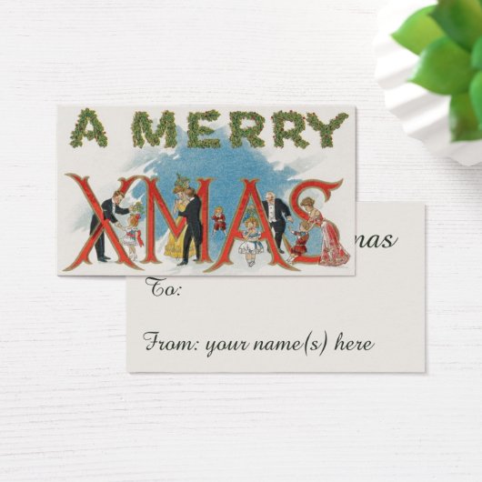 ヴィンテージビクトリアンクリスマス、メリークリスマスパーティー (デスク)