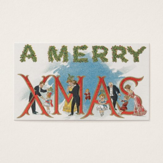 ヴィンテージビクトリアンクリスマス、メリークリスマスパーティー (正面)