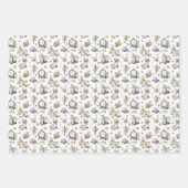 ヴィンテージビクトリアンクリスマス ラッピングペーパーシート (正面3)