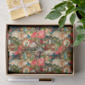 ヴィンテージビクトリアンクリスマス 薄葉紙 (ギフト)