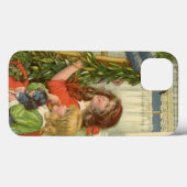 ヴィンテージビクトリアンクリスマ飾ス Case-Mate iPhoneケース (裏面 (横))