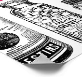 ヴィンテージビクトリアングルメ ポスター (角)