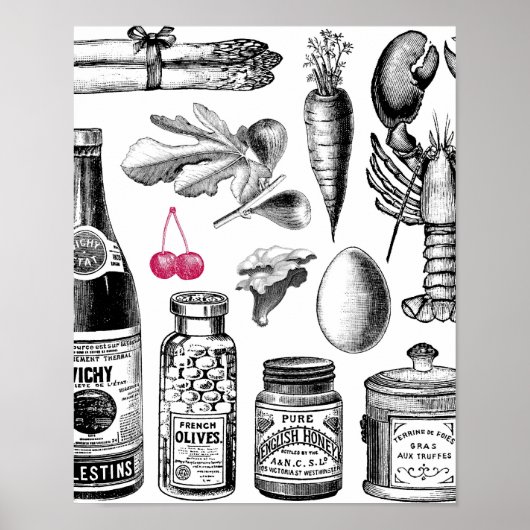 ヴィンテージビクトリアングルメ ポスター (正面)