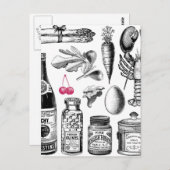 ヴィンテージビクトリアングルメ ポストカード (正面/裏面)