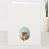 ヴィンテージビクトリアンコケット カード (裏面)