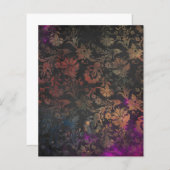 ヴィンテージビクトリアンゴシックスクラップブック紙シート (正面/裏面)