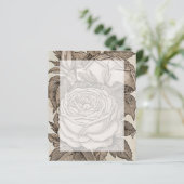 ヴィンテージビクトリアンゴシックバラ（セピア定置型） (スタンド正面)