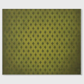 ヴィンテージビクトリアンゴシックレトロ毒グリーンシャビー ラッピングペーパー (フラット)