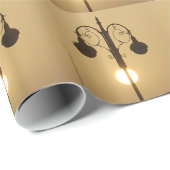 ヴィンテージビクトリアンサンセット通りlight.png ラッピングペーパー (ロールコーナー)