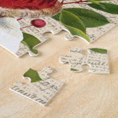 ヴィンテージビクトリアンサンタクロースアンティークデクページ ジグソーパズル (側面)