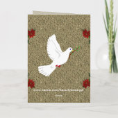 ヴィンテージビクトリアンサンタクロース シーズンカード (裏面)