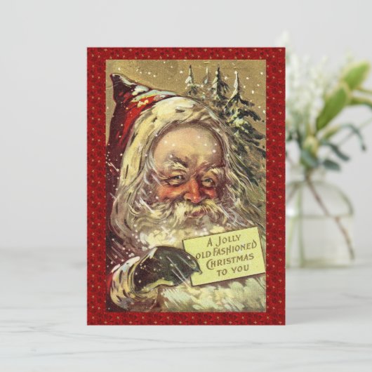 ヴィンテージビクトリアンサンタクロース シーズンカード (スタンド正面)