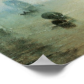 ヴィンテージビクトリアンシースケープ、ジョセフ・ターナー ポスター (角)