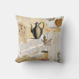 ヴィンテージビクトリアンシール枕 クッション