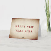 ヴィンテージビクトリアンジョイホリデーカード シーズンカード (裏面)