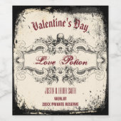 ヴィンテージビクトリアンスカル ワインラベル (シングルラベル)