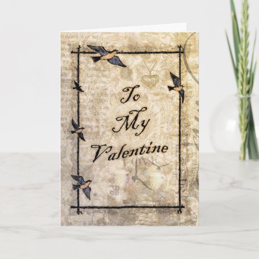 ヴィンテージビクトリアンスタイル シーズンカード (正面)