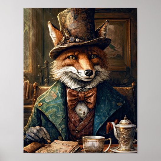 ヴィンテージビクトリアンスタイル ポスター (正面)