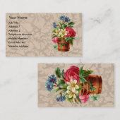 ヴィンテージビクトリアンスタイル 名刺 (正面/裏面)