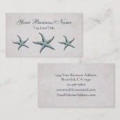 ヴィンテージビクトリアンスターフィッシュ名刺 名刺 (正面/裏面)