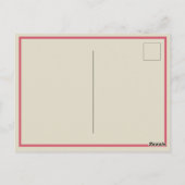 ヴィンテージビクトリアンスチームパンクポケットウォッチバラ ポストカード (裏面)