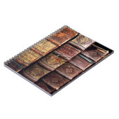 ヴィンテージビクトリアンステームパンクオールドブックノート ノートブック (左側)