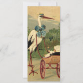 ヴィンテージビクトリアンストークとベビーキャリッジ (正面)