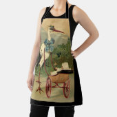 ヴィンテージビクトリアンストークとベビーキャリッジ エプロン (インサイチュ)