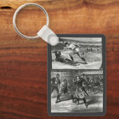 ヴィンテージビクトリアンスポーツ女子球団 キーホルダー (正面)