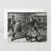 ヴィンテージビクトリアンスポーツ女子球団 ポストカード (正面/裏面)