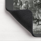 ヴィンテージビクトリアンスポーツ女子球団 マウスパッド (コーナー)