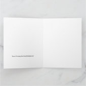 ヴィンテージビクトリアンスリディングヒルクリスマス カード (内部)