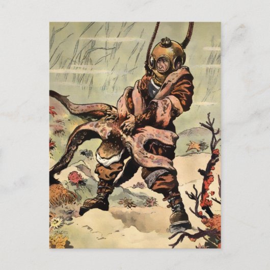 ヴィンテージビクトリアンダイバー戦 ポストカード (正面)