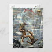 ヴィンテージビクトリアンダイバー ポストカード (正面/裏面)